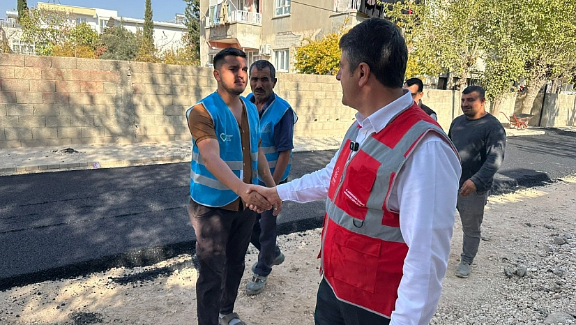 Yol çalışmaları hız kazandı