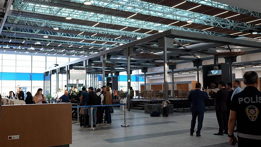 13 uçak kapasiteli modern terminal hizmete girdi: Açılış kurdelesini Bakan Uraloğlu kesecek
