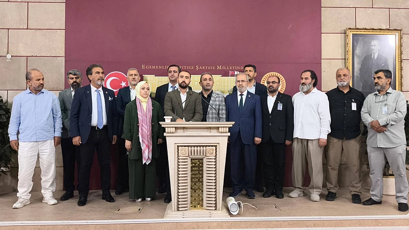 ANFİDAP ve Anadolu Sivil toplum Platformlarından TBMM'de Çağrı: Anadolu'dan Meclis'e Meclis'ten Gazze'ye İnsani Koridor