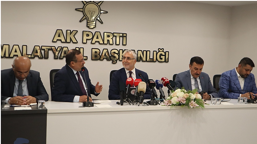 Bakan Vedat Işıkhan'dan Malatya'ya istihdam müjdesi! Yeni projeler geliyor