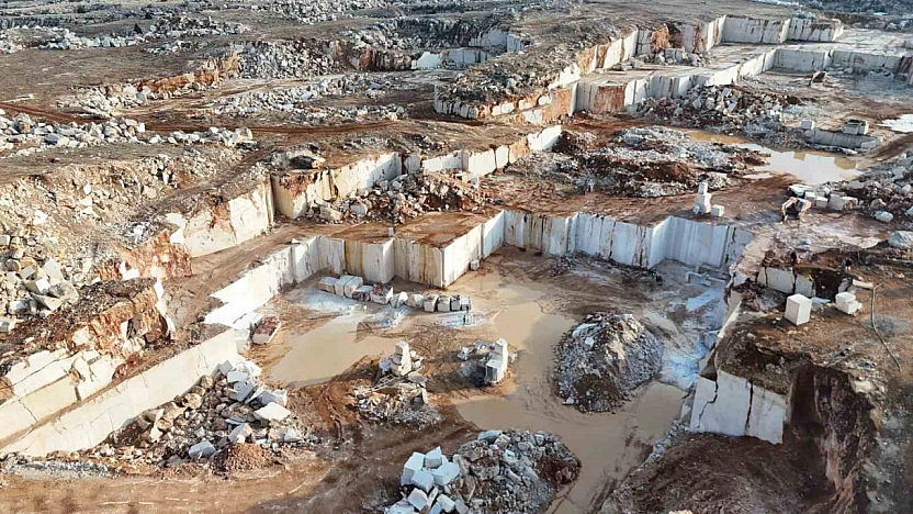 Malatya'dan Çin ve Hindistan'a mermer