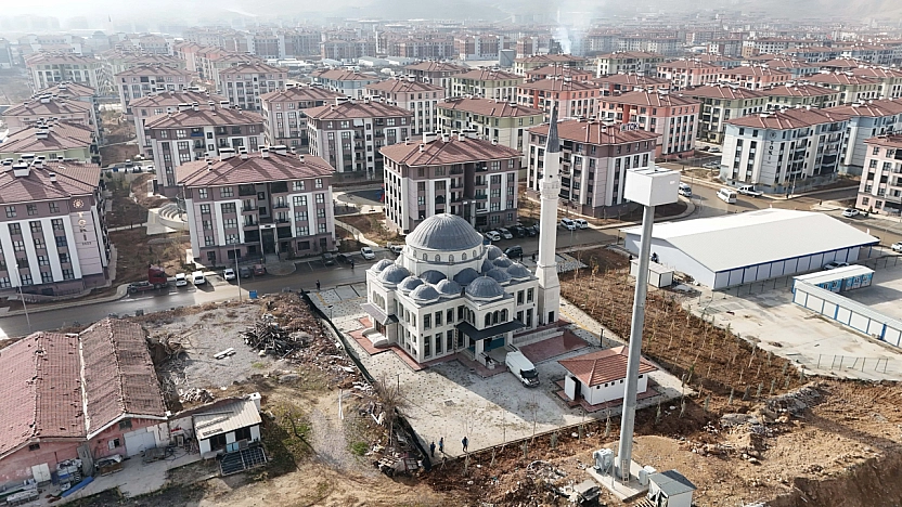 İkizce TOKİ Camii'de ilk namaz!