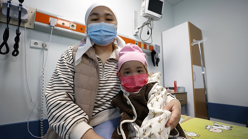 Kırgızistan'dan tedavi yolculuğu: Aradığı şifayı Malatya'da buldu…