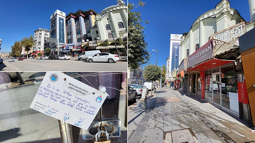 Kışla Caddesi'ne 3 yıl sonra yıkım kararı: Tekke Cami çevresindeki dükkânlar mühürlendi!