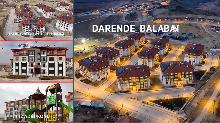Malatya'da 142 aile daha yeni yuvasına kavuşuyor!