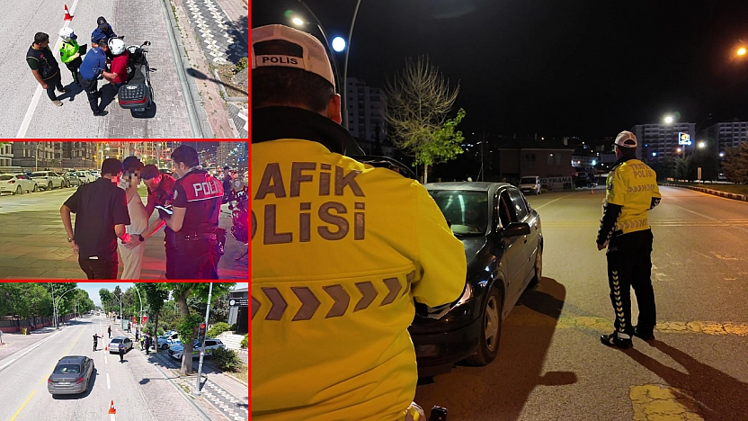 Malatya Valiliği açıkladı: 7 günde 437 araç trafikten men edildi