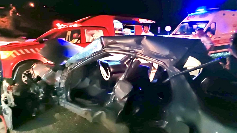 Malatya'da feci kaza: 1 ölü, 1 yaralı