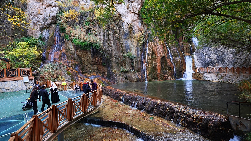 Malatya'da gezi için harika alan: Sonbaharla masal diyarını aratmadı…