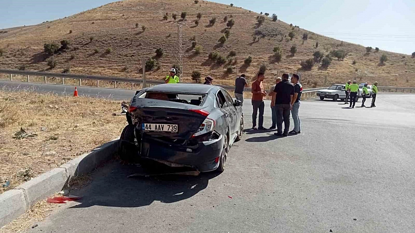 Malatya'da feci kaza: 8 yaralı