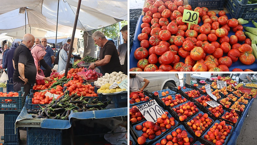 Malatya'da kurutmalık ve salçalık domates ile biber tezgahlarda! Peki fiyatları ne kadar?