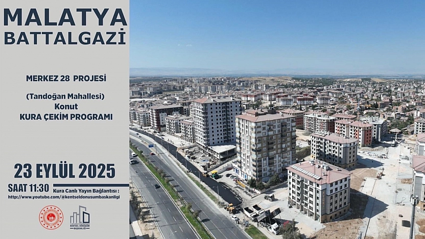 Malatya'da Merkez 28 Projesi kura sonuçları.... Hak sahipleri tam liste…