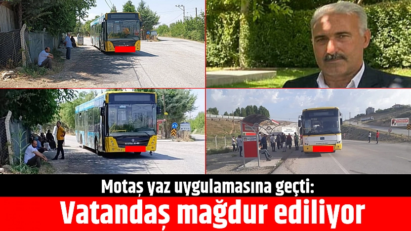 Motaş yaz uygulamasına geçti: Vatandaş mağdur ediliyor