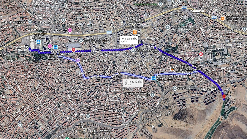 Sürücülerin çilesi yarın başlıyor! Malatya'da bazı caddeler trafiğe kapatılacak