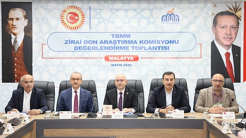 Zirai don TBMM gündeminde: Komisyon ilk incelemeyi Malatya'da yaptı!
