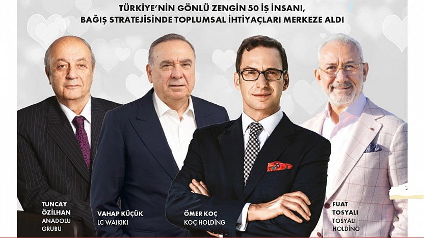 Türkiye'nin en cömert iş insanları açıklandı: İşte listeye giren gönlü zengin Malatyalılar