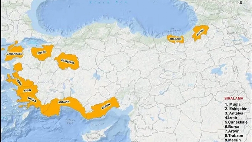 Türkiye'nin En Yaşanılabilir 10 İli Açıklandı! Yapay Zeka Listeye Malatya'yı eklemedi...