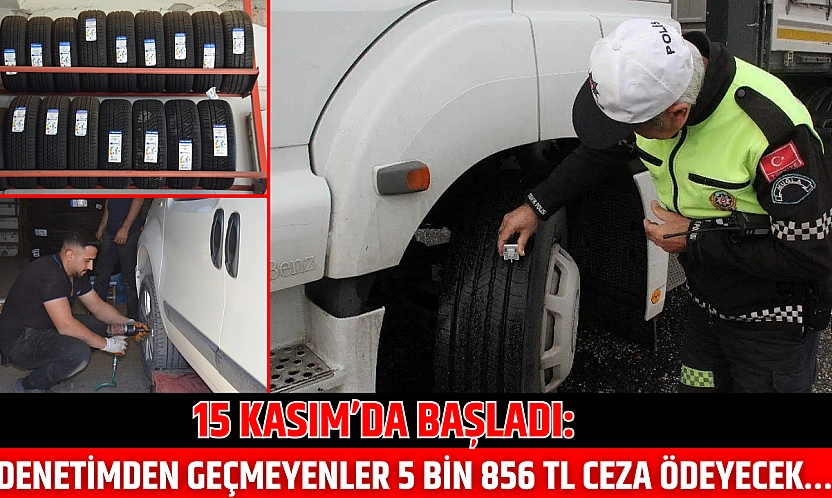 15 Kasım'da Başladı: Denetimden Geçmeyenler 5 Bin 856 TL Ceza Ödeyecek…
