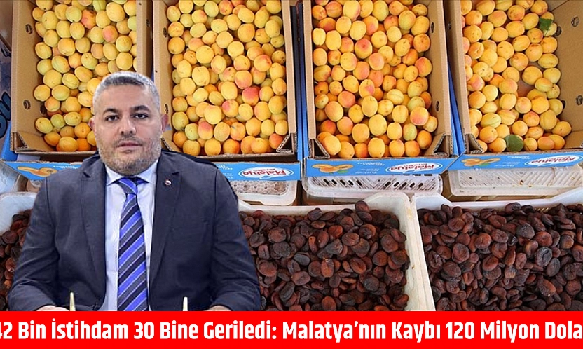 42 Bin İstihdam 30 Bine Geriledi: Malatya'nın Kaybı 120 Milyon Dolar