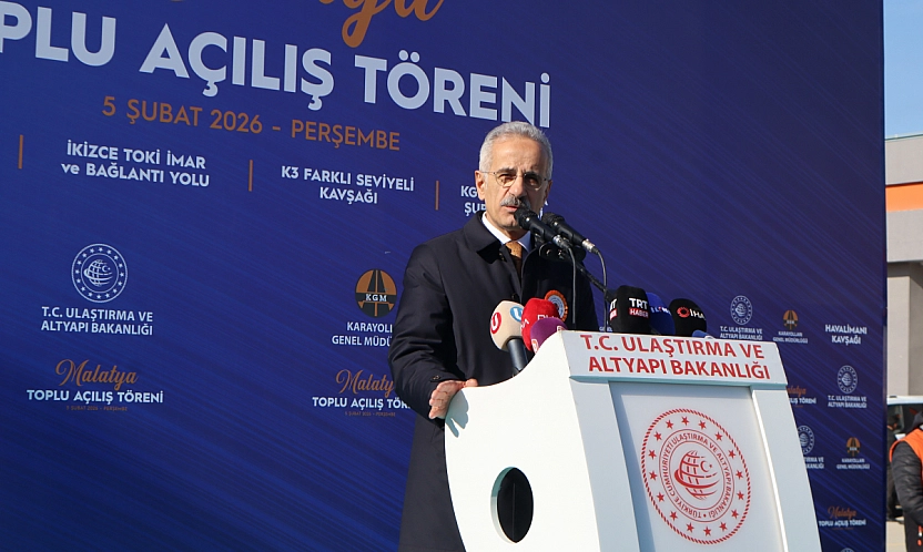 Bakan Uraloğlu Malatya'da açıkladı: 79,4 milyar liralık proje hayata geçirildi