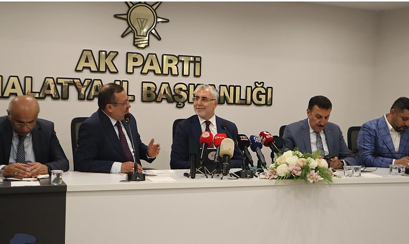 Bakan Vedat Işıkhan'dan Malatya'ya istihdam müjdesi! Yeni projeler geliyor