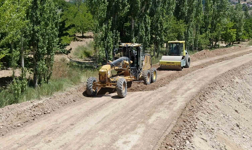 Malatya'da 55 mahalleyi birbirine bağlayan 'Çile Yolu' tarih oluyor!