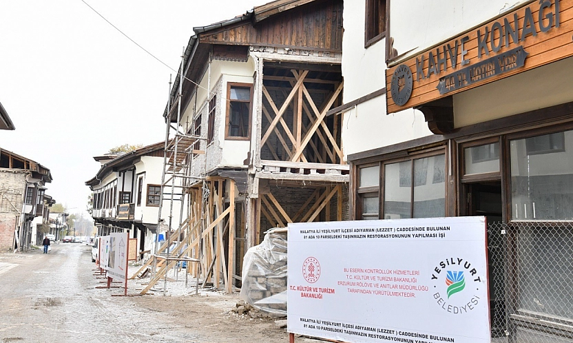 Yeşilyurt'un tarihi mahallesi yeniden hayat buluyor!  Turizmin kalbi olacak