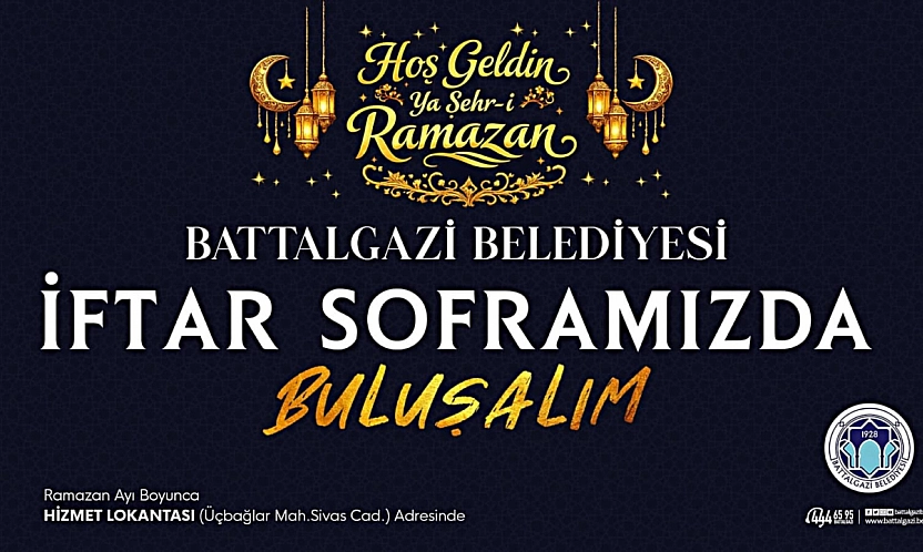 Battalgazi Belediyesi çıtayı yükseltti! Ramazan çadırı yerine Hizmet Lokantası...