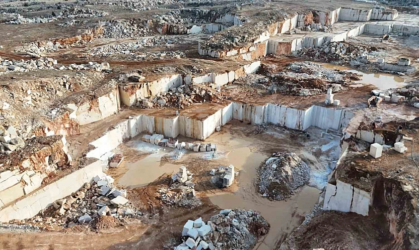 Malatya'dan Çin ve Hindistan'a mermer ihracatı