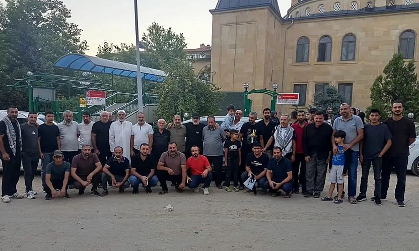 Filistin gönüllüleri Malatya'dan dualarla uğurlandı