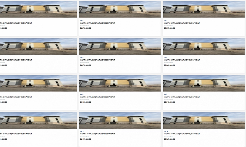 Fırsat Kapısı Açılıyor: Malatya'da 59 Konut Açık Artırmayla Satışa Sunuluyor!