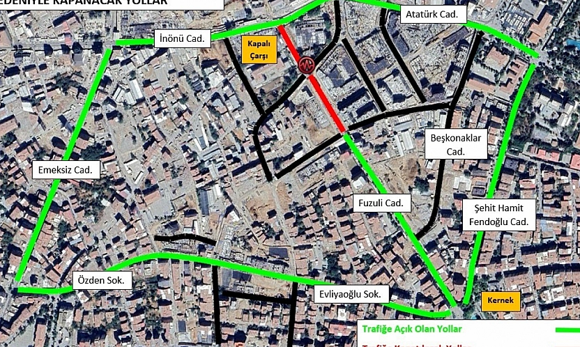 Malatya'da sürücülere kritik uyarı! 4 günlük yol çalışması başlıyor…