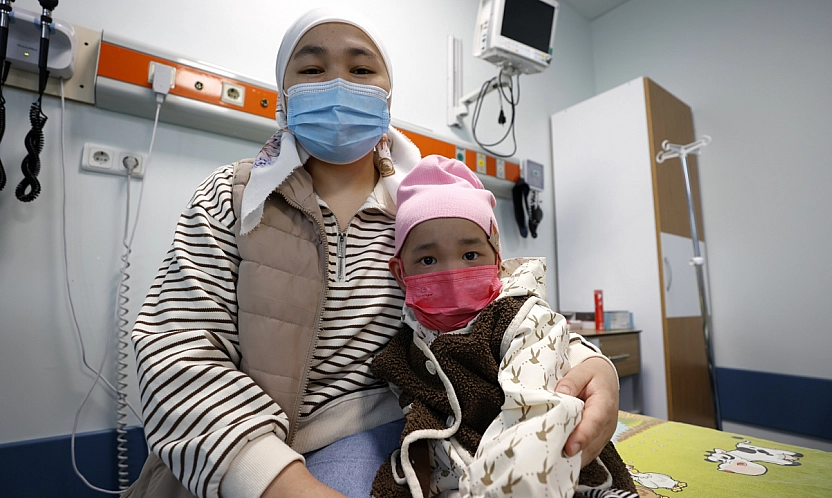 Kırgızistan'dan tedavi yolculuğu: Aradığı şifayı Malatya'da buldu…