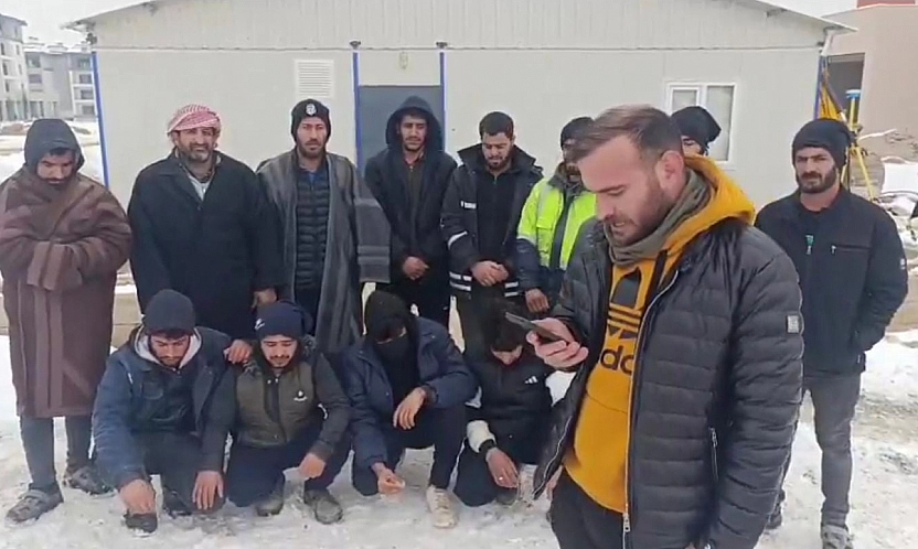 Köle değiliz diyen işçiler Malatya'da iş bıraktı….