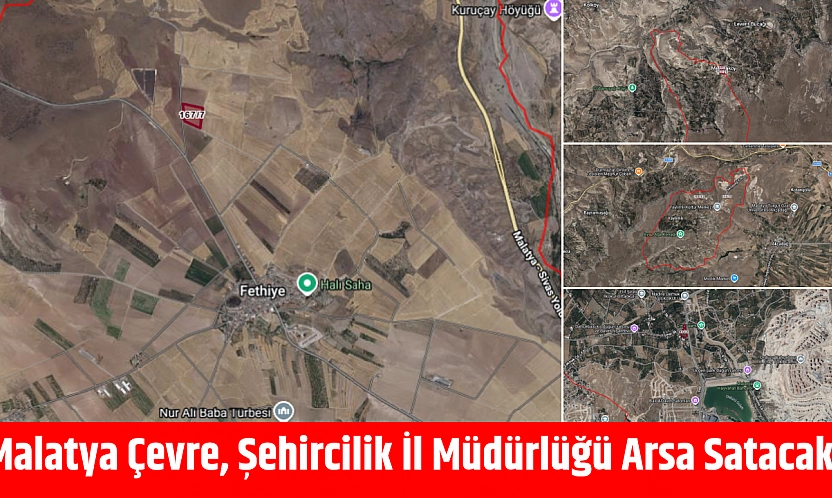 Malatya Çevre, Şehircilik İl Müdürlüğü Arsa Satacak