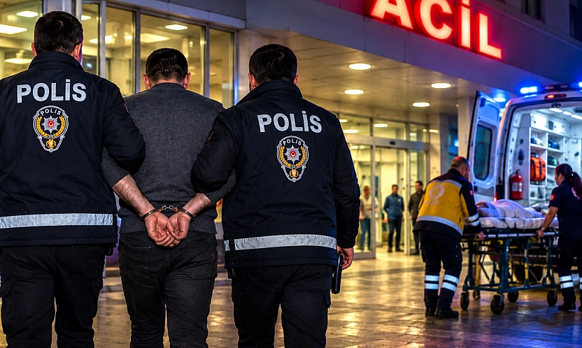 Malatya'da 4 çocuğunun önünde eşine kurşun yağdırdı!