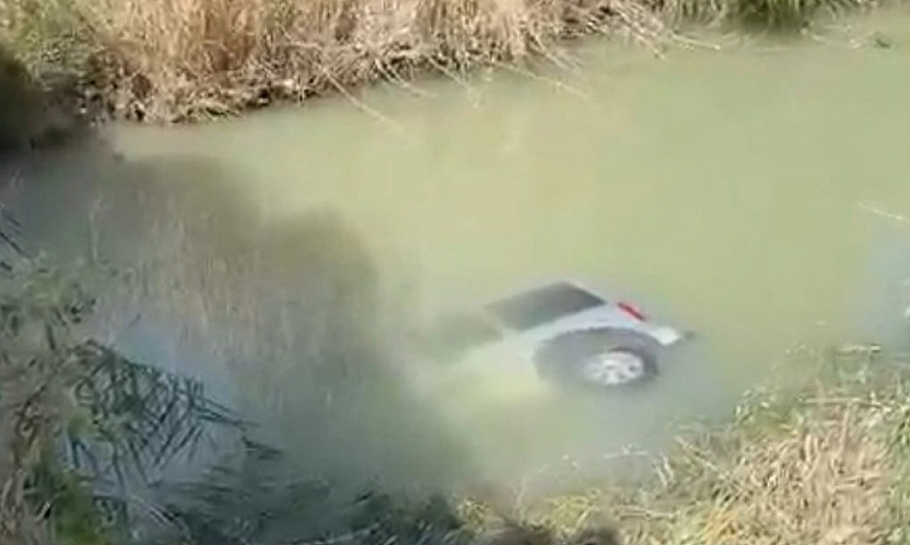 Malatya'da kontrolden çıkan araç Tohma Çayı'na uçtu:  1 ölü, 1 yaralı