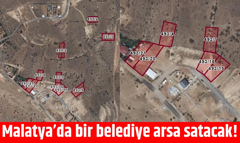 Malatya'da bir belediye arsa satacak!