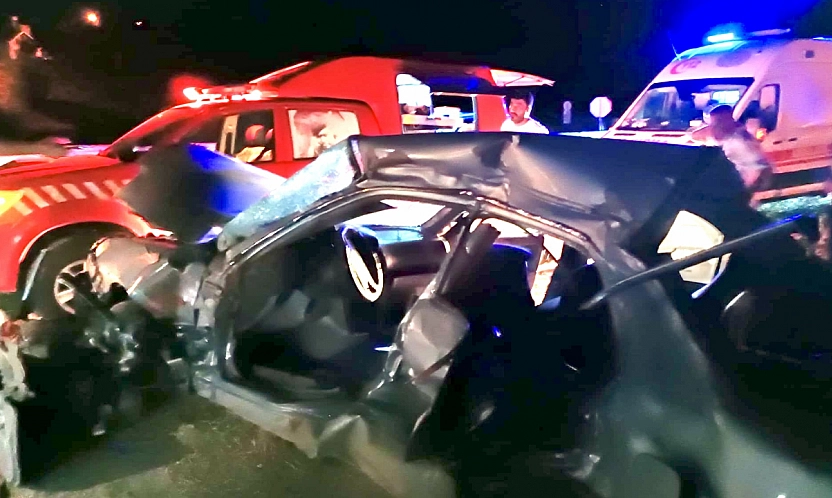 Malatya'da feci kaza: 1 ölü, 1 yaralı