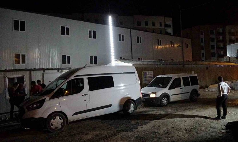 Malatya'da şantiyede korkunç olay: Genç işçi ranzaya asılı halde bulundu