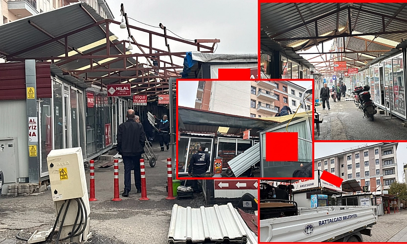Malatya'da konteyner çarşıda tahliye başladı: 63 esnaf taşınıyor!