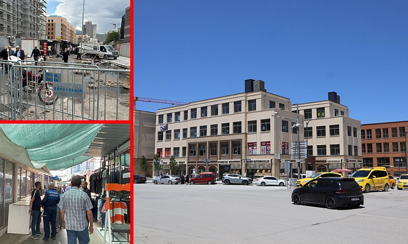 Malatya'da konteynerler boşaltılıyor Dükkanı teslim edilmeyen esnaf nereye gidecek?