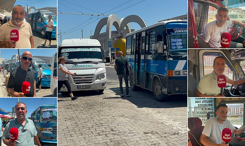 Malatya'da minibüsçüler zamma rağmen dertli: 50 TL olsa da kurtarmaz