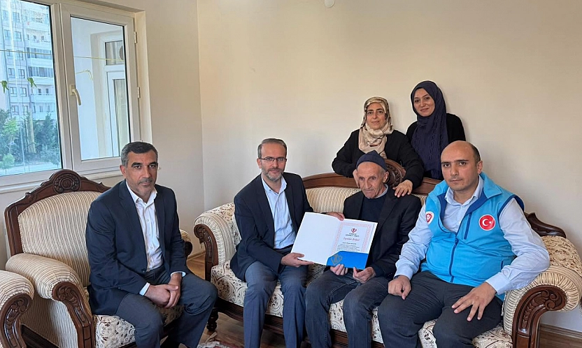 Malatya'da örnek hayırsever|Ömürlük birikimini Kur'an kursuna bağışladı