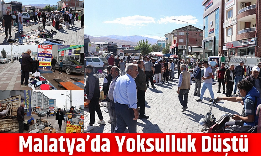 Malatya'da Yoksulluk Düştü