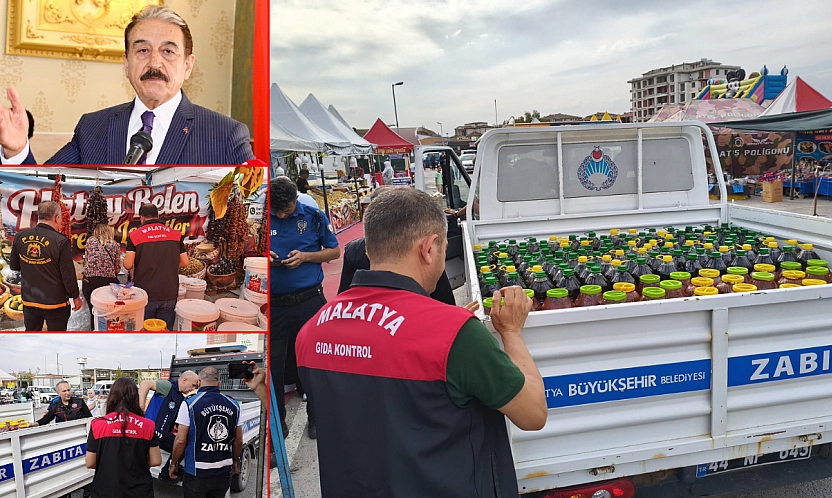 Malatya'da yöresel lezzet diye geldiler, hileli ürün sattılar