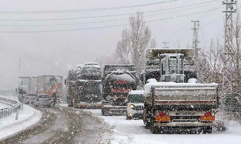 Malatya-Kayseri Yolu Trafiğe Kapatıldı!