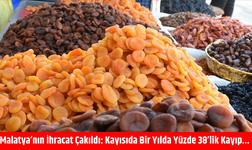 Malatya'nın ihracat çakıldı: Kayısıda bir yılda yüzde 38'lik kayıp…