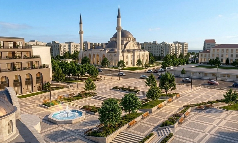Malatya'nın yeni Kent Meydanı projesinin görselleri paylaşıldı