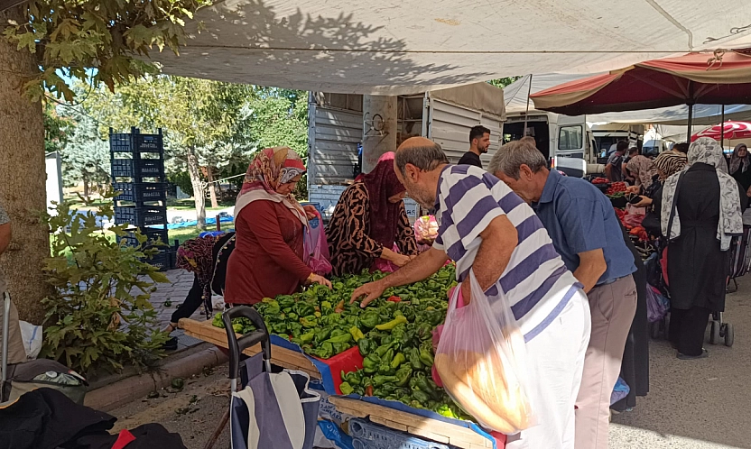 Pazarda kilosu 20 liraya kadar düştü: Malatyalılar kasa kasa aldı