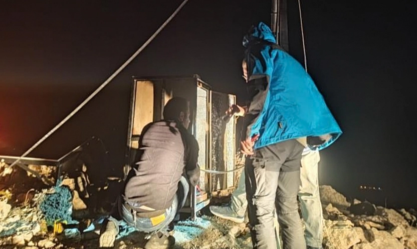 Afette iletişim asla kopmayacak! Adıyaman'a kurulan dev röle Malatya'dan da sinyal almaya başladı